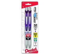 Pentel EnerGel Pearl Deluxe RTX Retractable Gel Pen, 0.7mm Needle Tip, 2 Pack, Violet Ink (BLN77WBP2V)