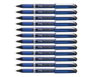 Pentel EnerGel Plus 0.5mm Tip Pen Black (Pack of 12)