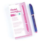Pentel EnerGel Plus 0.5mm Tip Pen Red (Pack of 12), BLN25-BX
