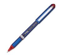 Pentel Energel Euro Ballpoint Pen, 0.5mm Needle Tip, Red Ink (BLN25-B)