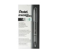 Pentel Energel BL27-A Roller Ball Pen (Medium) - Black (Pack of 12 pens)