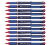 Pentel EnerGel Plus 0.5mm Tip Pen Red (Pack of 12)