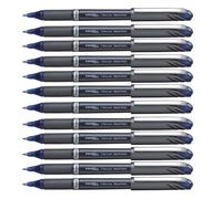 Pentel Energel Plus Rollerball Pen BL30, 0.7mm Tip, Blue ink (Pack of 12 Pens)