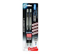 Pentel EnerGel Pro Permanent Gel Ink Pen, (0.7mm) Medium Point, Blue Ink, 2-Pk (BLP77BP2C)