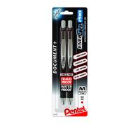 Pentel EnerGel Pro Permanent Gel Ink Pen, (0.7mm) Medium Point, Red Ink, 2-Pk (BLP77BP2B)