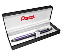 Pentel Energel Sterling Retractable Rollerball Pen, 0.7mm Tip, BL407 (Gift Box)