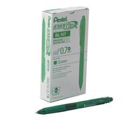 Pentel EnerGel BL107-D Gel Ink Roller Ball Pen with Click Top Stroke, 0.35 mm -