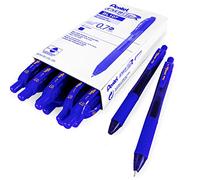 Pentel - Energel X BL107 Retractable Gel Rollerball Pens - 0.7mm - Blue Ink - Pack of 12