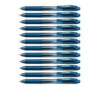 Pentel EnerGel X Retractable Gel Pen - Navy Blue Ink - Pack of 12