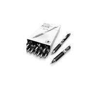 Pentel EnerGel XM BL77 - Retractable Liquid Gel Ink Pen - 0.7mm - 54% Recycled - Black - Box of 12