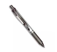 Pentel Energel XM Klick Clip-on retractable pen Black 12 pc(s)