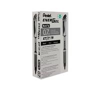 Pentel EnerGel Xm Rollerball Pen Medium Black (Pack of 12) BL57-A