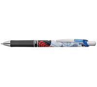 Pentel EnerGelXM BL77WT Gel Pen with Push Mechanism - Limited Winter Edition - Nutral Grey Ink Colour Blue (Pack of 1)