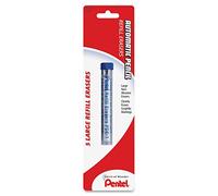 Pentel Eraser Refill Pack of 5 for AL/AX/PD Series Pencils