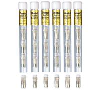 Pentel Eraser Refills for Most Pentel & Z2-1N Automatic Pencils (Pack of 6 Tubes - 24 Eraser Refills)