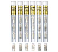 Pentel Refill Erasers For Most Pentel Automatic Pencils & Z2-1N (Pack Of 6 Tubes - 24 Eraser Refills)