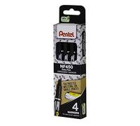 Pentel Extra Fine Permanent Marker 4pc Wallet Black