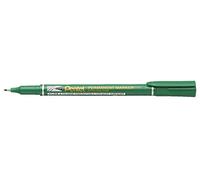 Pentel Extra Fine Permanent Marker Green - Pack of 12