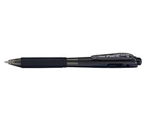 Pentel Feel-It BX440 Ballpoint Pen Black (Pack of 12)