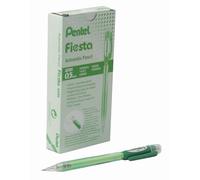 Pentel Fiesta Automatic Pencil, 0.5mm, Grade HB, 1 Pack of 12 Pencils, AX105-DO