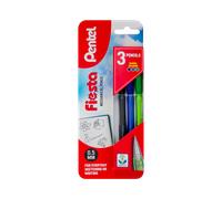 Pentel Fiesta Mechanical Pencil 0.5mm Pack of 3
