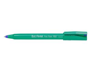 Pentel Fine Point R50 Blue Stick ballpoint pen 12 pc(s)