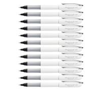 Pentel Floatune R/Ball 0.8 Blk Pk12