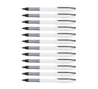 Pentel Floatune Rollerball, 0.8mm Medium Line, Black Ink, 12 Pack