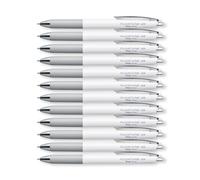 Pentel Floatune Retractable Rollerball 0.8mm Black Pack of 12