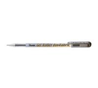 Pentel Gel Roller For Fabric Black Permanent Ink Pen