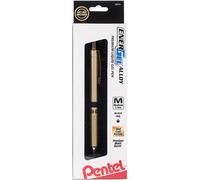 PENTEL Gold Barrl-Energel Alloy Pen 1P Gel Ink Rollerball Pen (BL407XBPA)