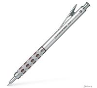 Pentel GraphGear 1000 Mechanical Pencil Brushed Steel 0.3mm For Drafting