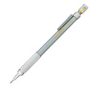 Pentel Graphgear 500 Mechanical Pencil, 0.9mm Lead, Grade HB, 1 x Graphgear Pencil, Silver