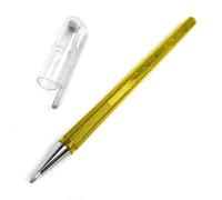 Pentel K110 Hybrid DualMetallic Gel Rollerball, 1.0mm Tip, Metallic Gold (Single Pen)