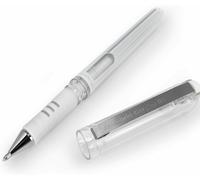 Pentel Hybrid Gel Grip DX White Ultra Smooth Ideal For Christmas Cards x12