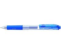 Pentel Hybrid Gel Grip Pen Retractable 0.7mm Tip 0.35mm Line Blue Ref K157C [Pack of 12]