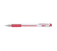 Pentel Hybrid Gel Grip Rollerball Pen 0.6mm Tip 0.3mm Line Red Ref K116-BE [Pack of 12]