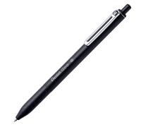 Pentel I Zee Snap Ball Pen, Black, 0.7 mm