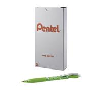 Pentel ICY Mechanical Pencil 0.9mm Tinted Lime Green Barrel 12 pack AL29TK