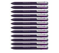 Pentel IZEE 4 Colour Ballpoint Pen Education 1.0mm Tip 0.5mm Line (Pack 12) BXC470-DV-ACDV