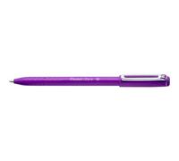 Pentel IZEE Ballpoint Pen Cap-Style 1.0mm Tip 0.5mm Line Violet (Pack 12) BX460-V