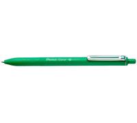 Pentel IZEE Retractable Ballpoint Pen 1 mm Tip Wide Writing Green