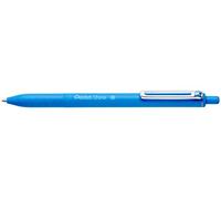 Pentel iZee Bolígrafo BX470 - Boli Retráctil con Cuerpo Mate y Clip Metálico, de Uso muy Cómodo para Escritura Suave, Perfect for Colegios y Oficinas