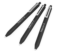 Pentel iZee BX470 Retractable Ballpoint Pen - 1.0mm - Black - Pack of 3