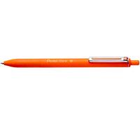 Pentel iZee Retractable 1.0mm Ballpoint - Orange Ink - Pack of 12