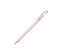 Pentel K108 Hybrid Milky Gel Rollerball Pen, 0.8mm Tip, Vivid on Light and Dark Paper, Pastel Pink (Single Pen)
