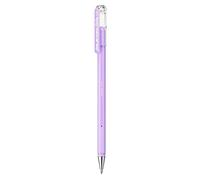 Pentel K108 Hybrid Milky Gel Rollerball Pen, 0.8mm Tip, Vivid on Light and Dark Paper, Pastel Violet (Single Pen)