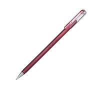Pentel K110 Hybrid DualMetallic Gel Rollerball, 1.0mm Tip, Pink/Metallic Pink (Single Pen)