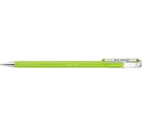Pentel K110-V Mattehop Gel Ink Rollerball, 1.0mm Tip, Yellow Green ink (Single Pen)