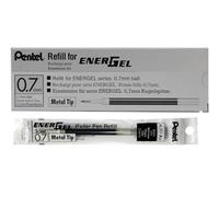 Pentel Liquid Gel Refill - Black (Box of 12 Refills) 1 - Pack, LR7-A